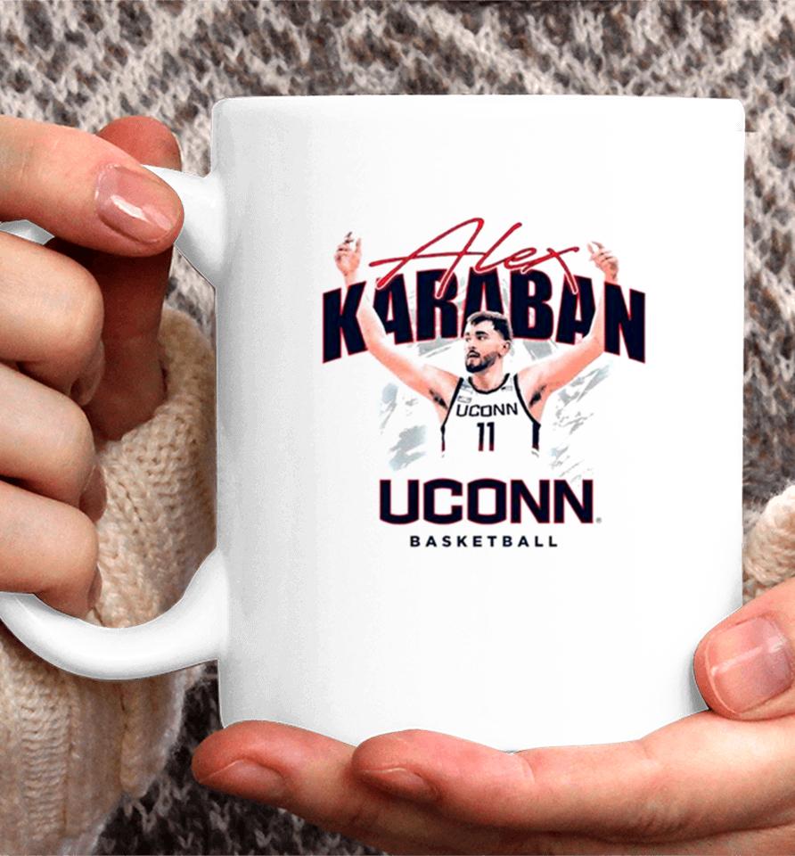 Alex Karaban Uconn Huskies Men’s Basketball Coffee Mug