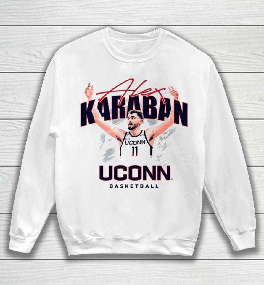 Alex Karaban Uconn Huskies Men’s Basketball Sweatshirt