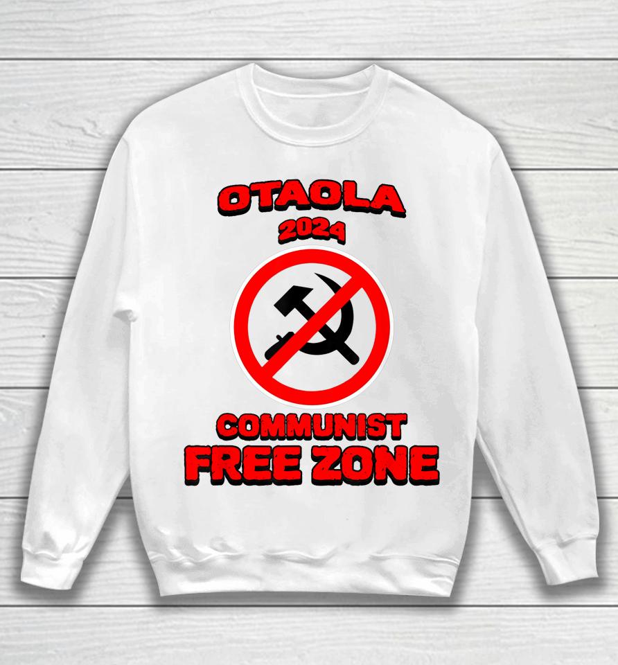 Alex Otaola Alcalde 2024 Communist Free Zone Sweatshirt