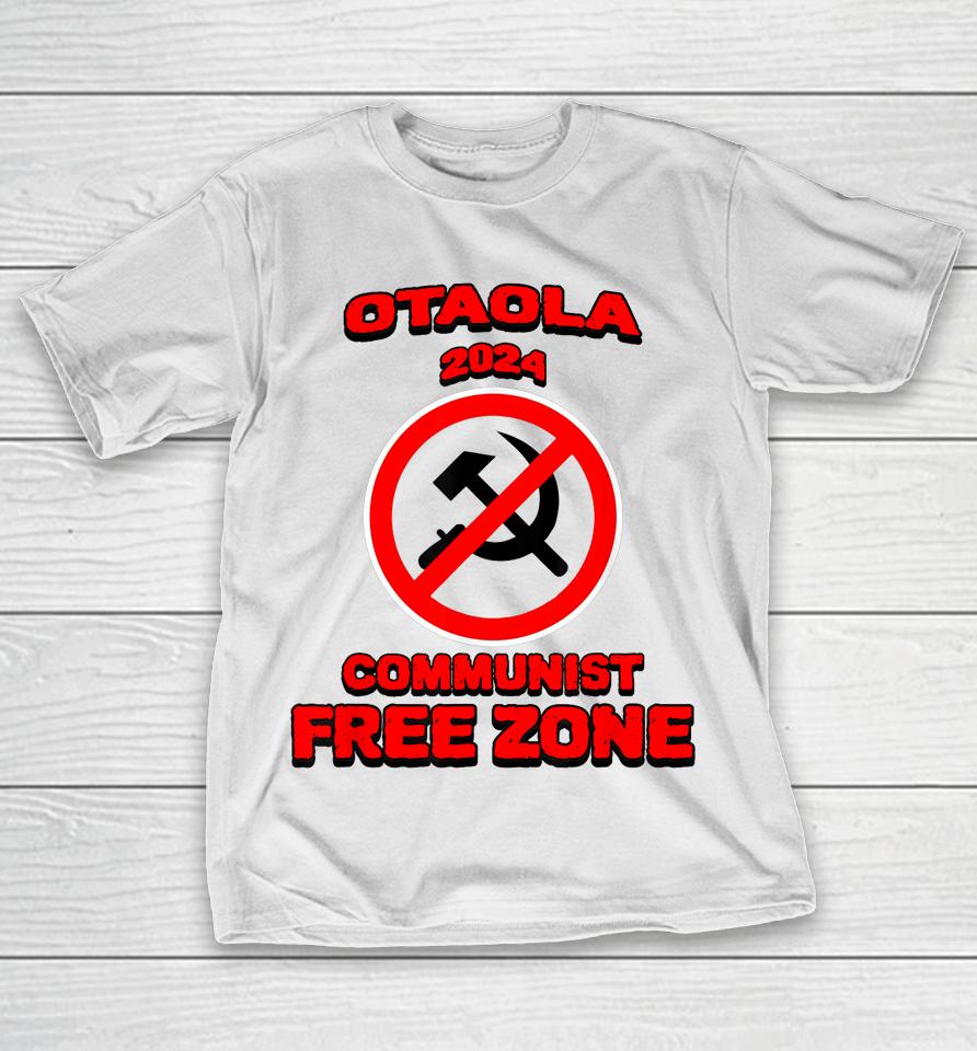 Alex Otaola Alcalde 2024 Communist Free Zone T-Shirt