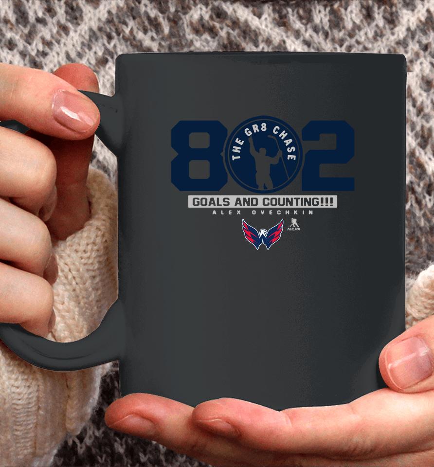 Alexander Ovechkin Washington Capitals 802 The Gr8 Chase Coffee Mug