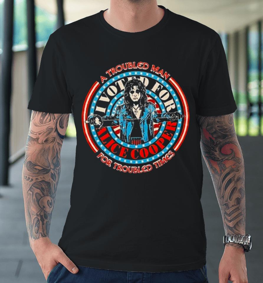 Alice Cooper Presidential Sword Premium T-Shirt