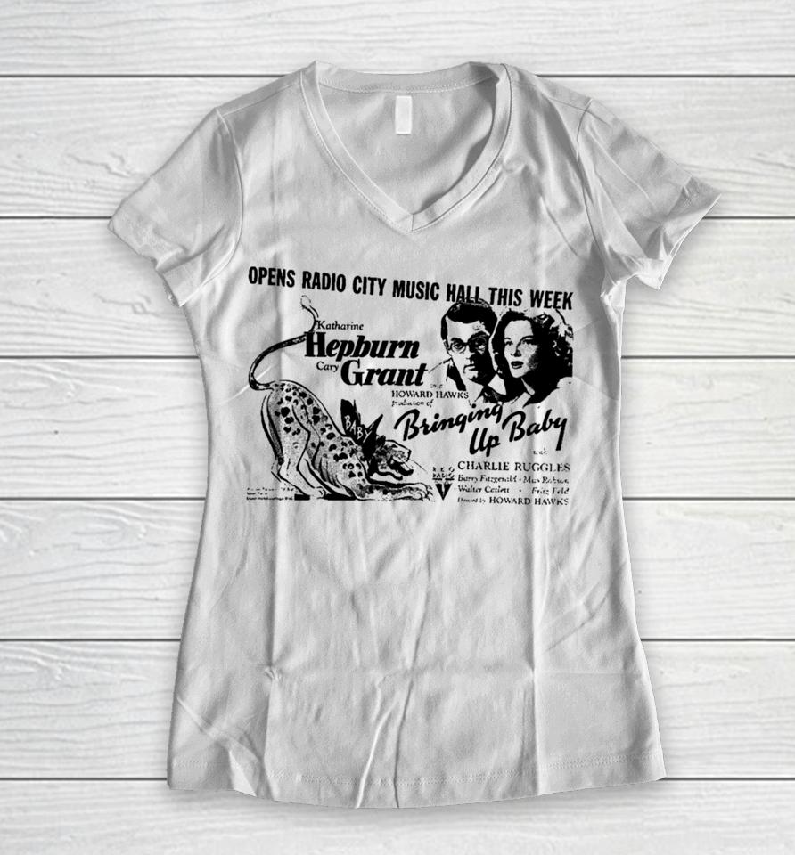 Alice Doesn’t Have Bangs Opens Radio City Music Hall This Week Women V-Neck T-Shirt