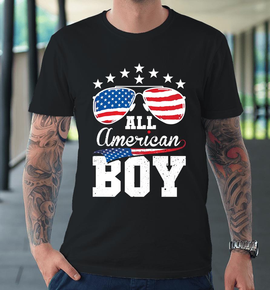 All American Boy 4Th Of July Matching Family Premium T-Shirt