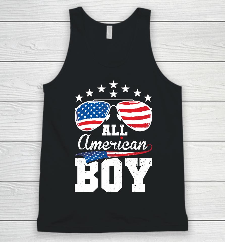 All American Boy 4Th Of July Matching Family Unisex Tank Top