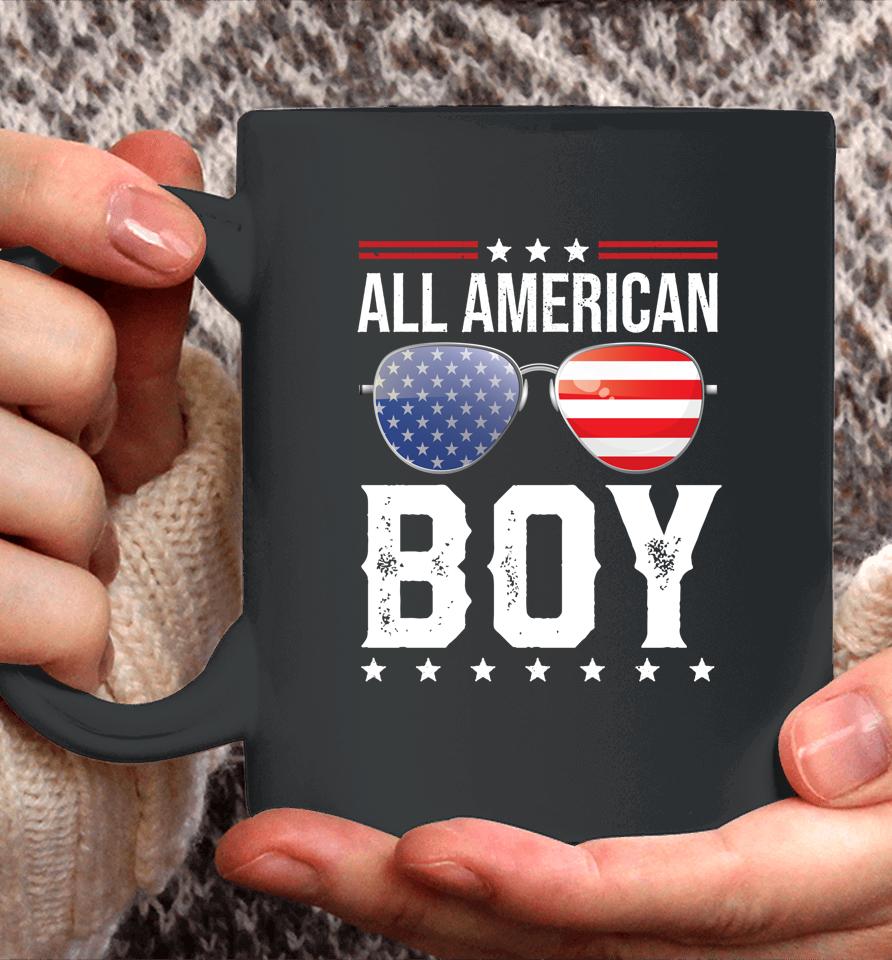 All American Boy Matching Family Fourth 4Th Of July American Coffee Mug