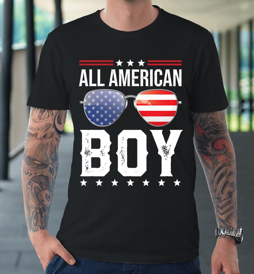 All American Boy Matching Family Fourth 4Th Of July American Premium T-Shirt