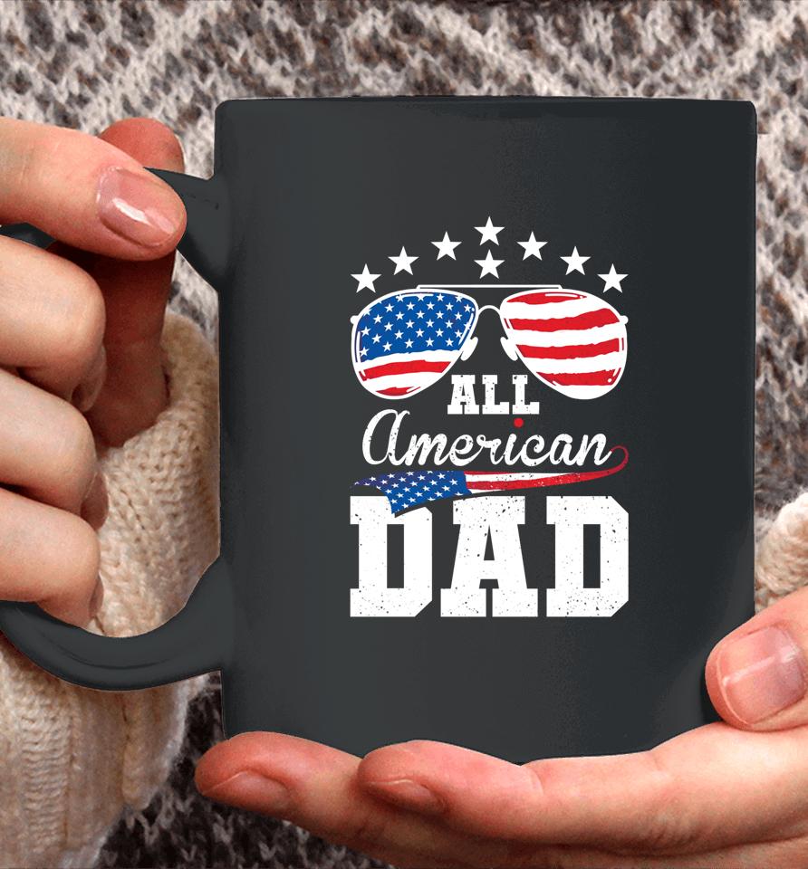 All American Dad 4Th Of July Matching Family Coffee Mug