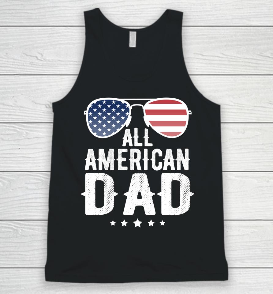 All American Dad 4Th Of July Unisex Tank Top