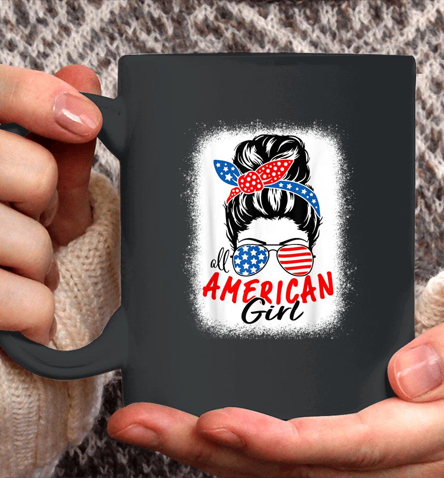 All American Girl 4Th Of July American Coffee Mug