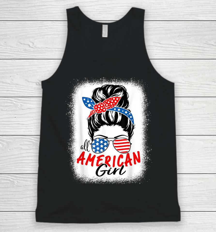 All American Girl 4Th Of July American Unisex Tank Top
