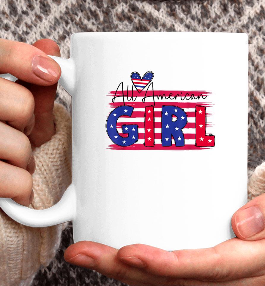 All American Girls 4Th Of July Daughter Coffee Mug