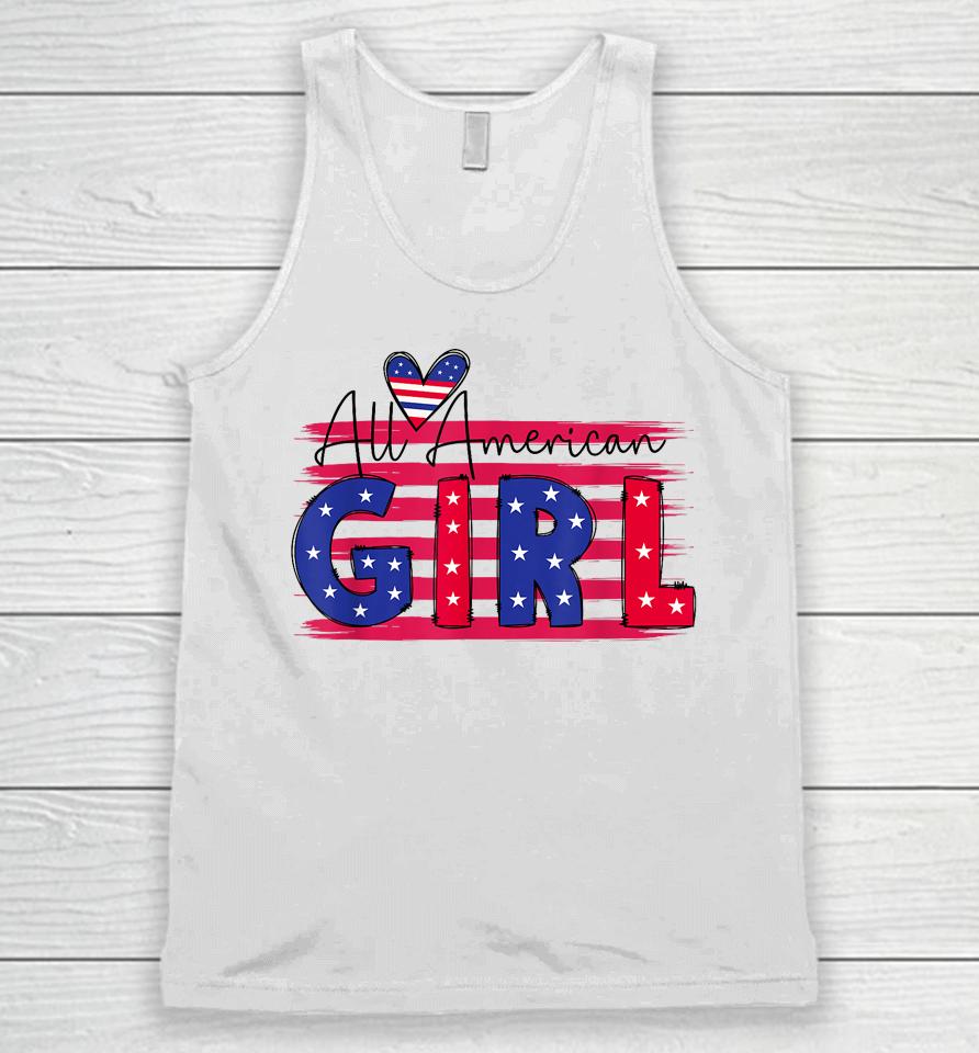 All American Girls 4Th Of July Daughter Unisex Tank Top