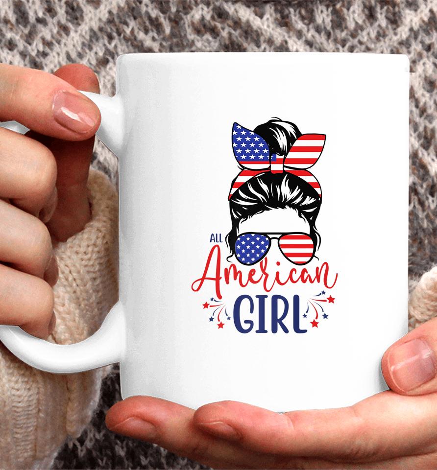 All American Girls Funny 4Th Of July Coffee Mug