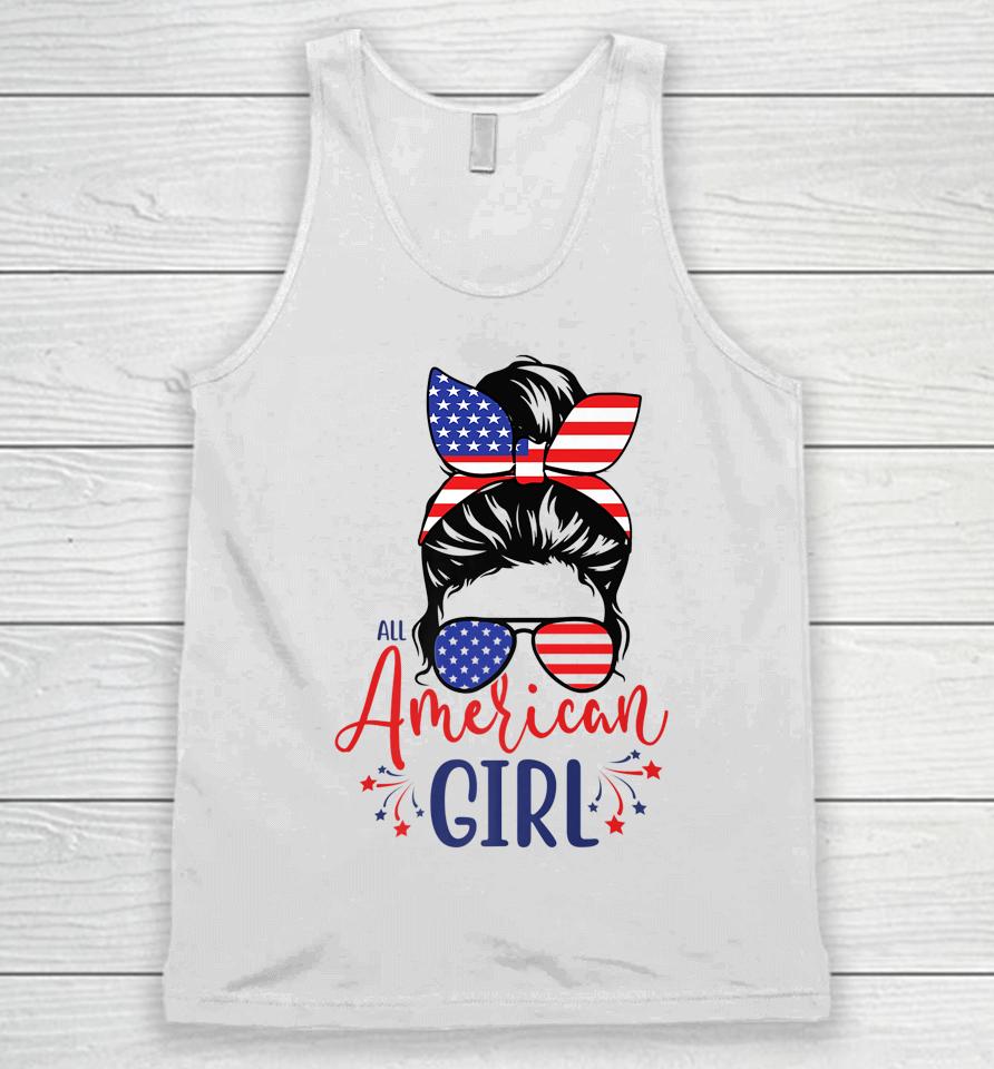 All American Girls Funny 4Th Of July Unisex Tank Top