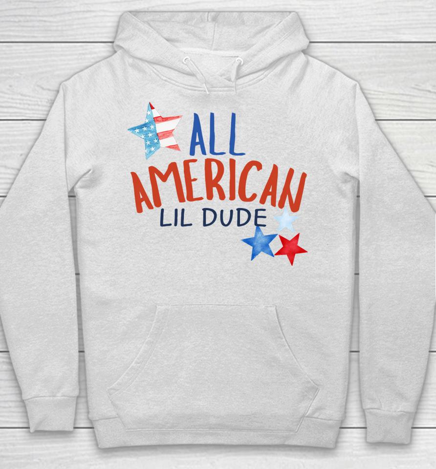 All American Lil Dude 4Th Of July Hoodie