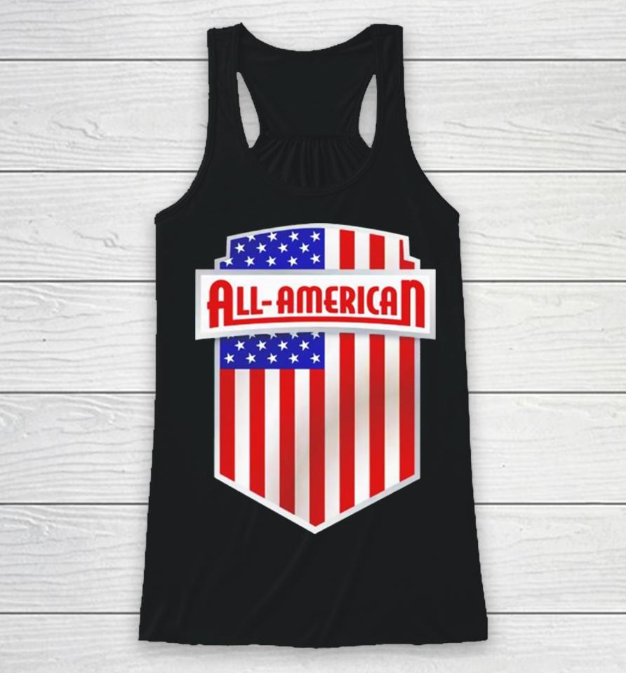 All American Usa Flag Racerback Tank