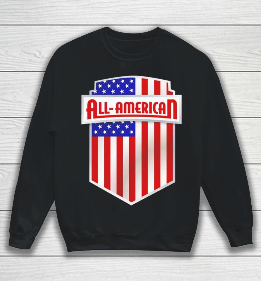All American Usa Flag Sweatshirt