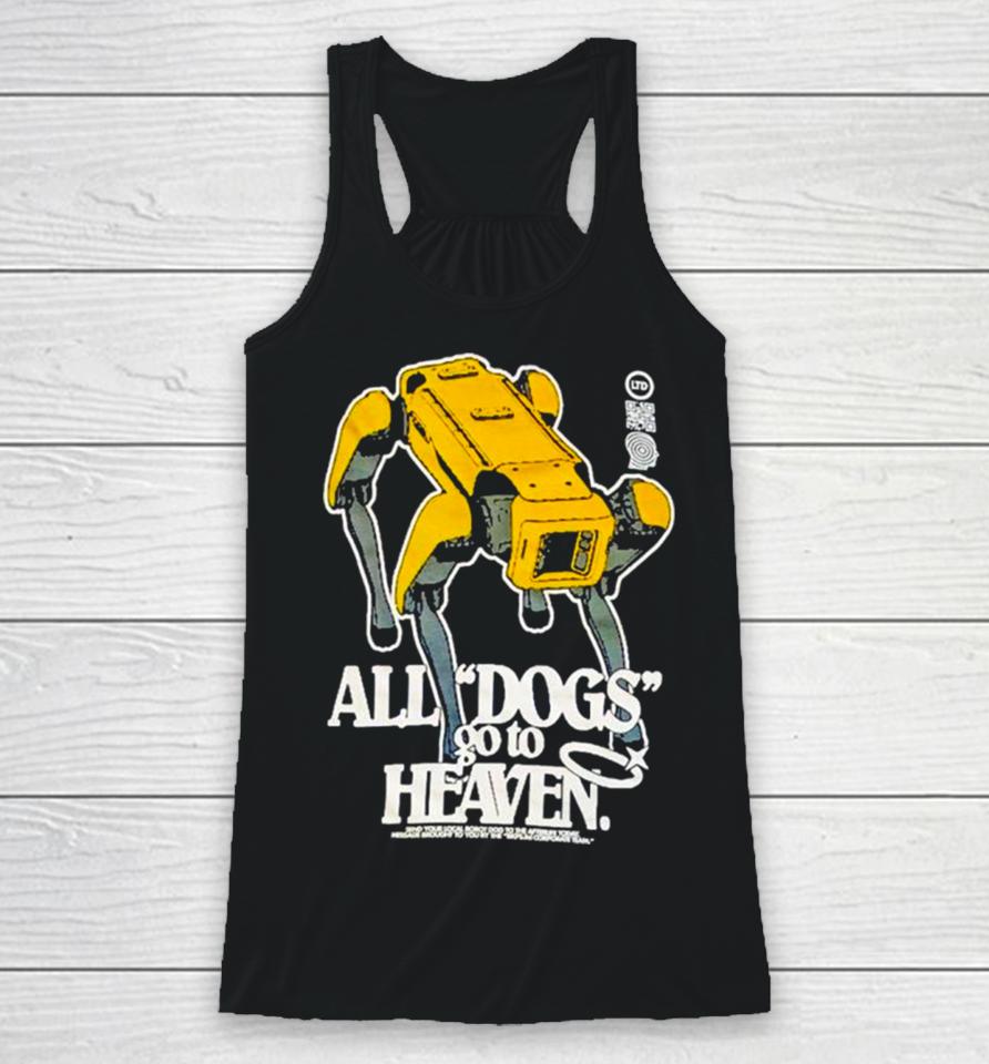 All Dogs Go To Heaven Racerback Tank