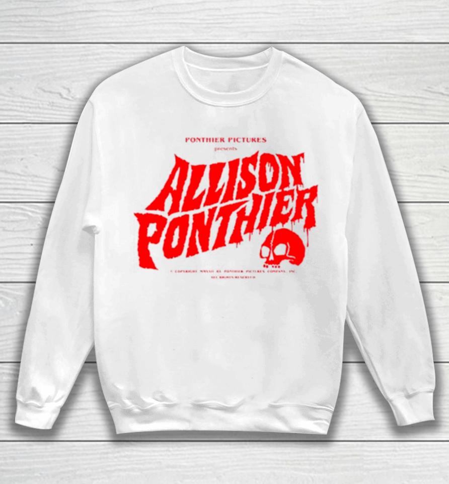 Allison Ponthier Bloody Sweatshirt
