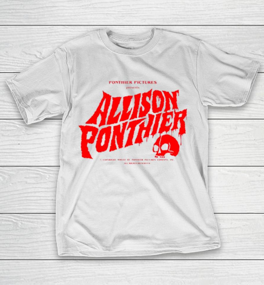 Allison Ponthier Bloody T-Shirt