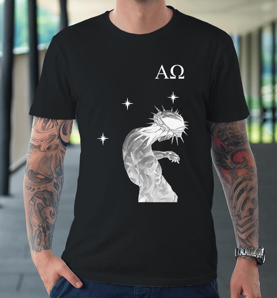 Alpha Omega Jesus Is King Seek Kingdom Jojo Premium T-Shirt