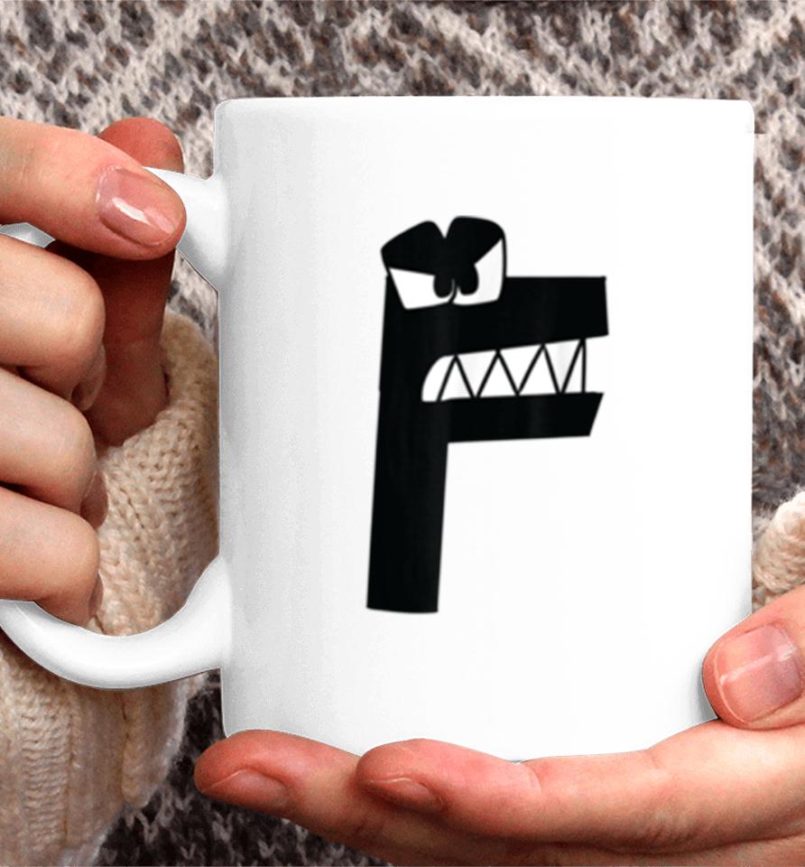 Alphabet Lore Letter F Coffee Mug