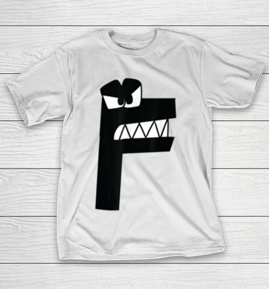 Alphabet Lore Letter F T-Shirt