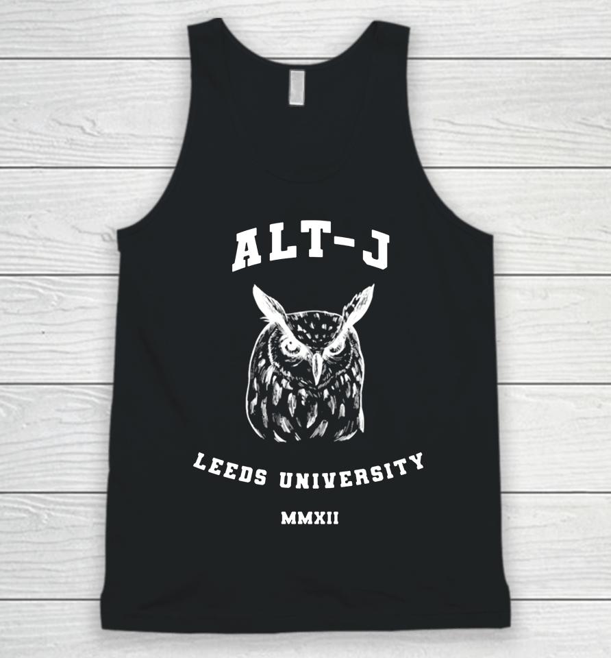 Alt J Leed University Unisex Tank Top