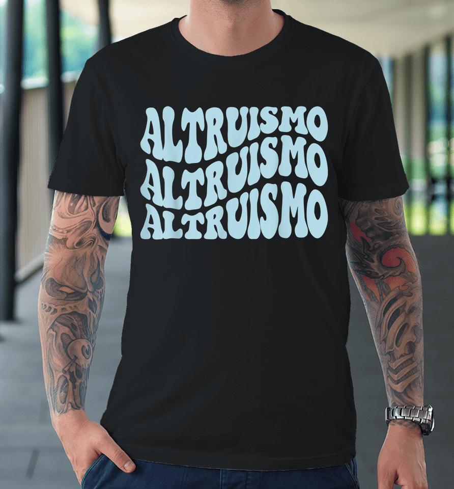 Altruismo - School Spirit Groovy Wavy Style Premium T-Shirt