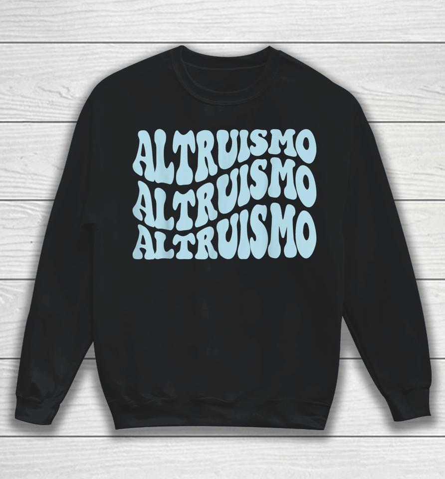 Altruismo - School Spirit Groovy Wavy Style Sweatshirt