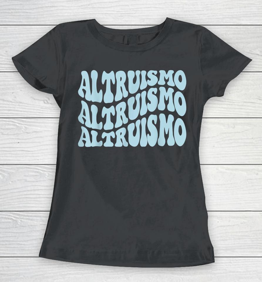 Altruismo - School Spirit Groovy Wavy Style Women T-Shirt