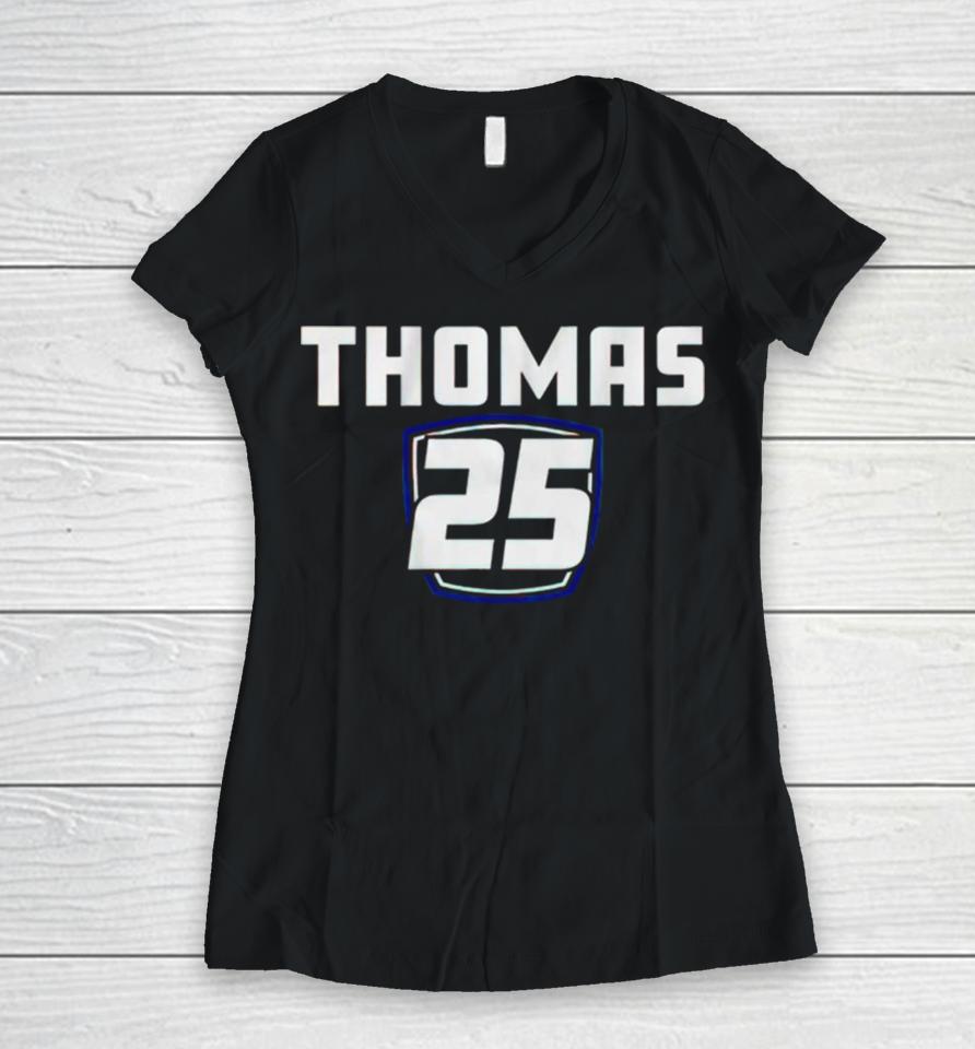 Alyssa Thomas Connecticut Sun Ct 25 Women V-Neck T-Shirt