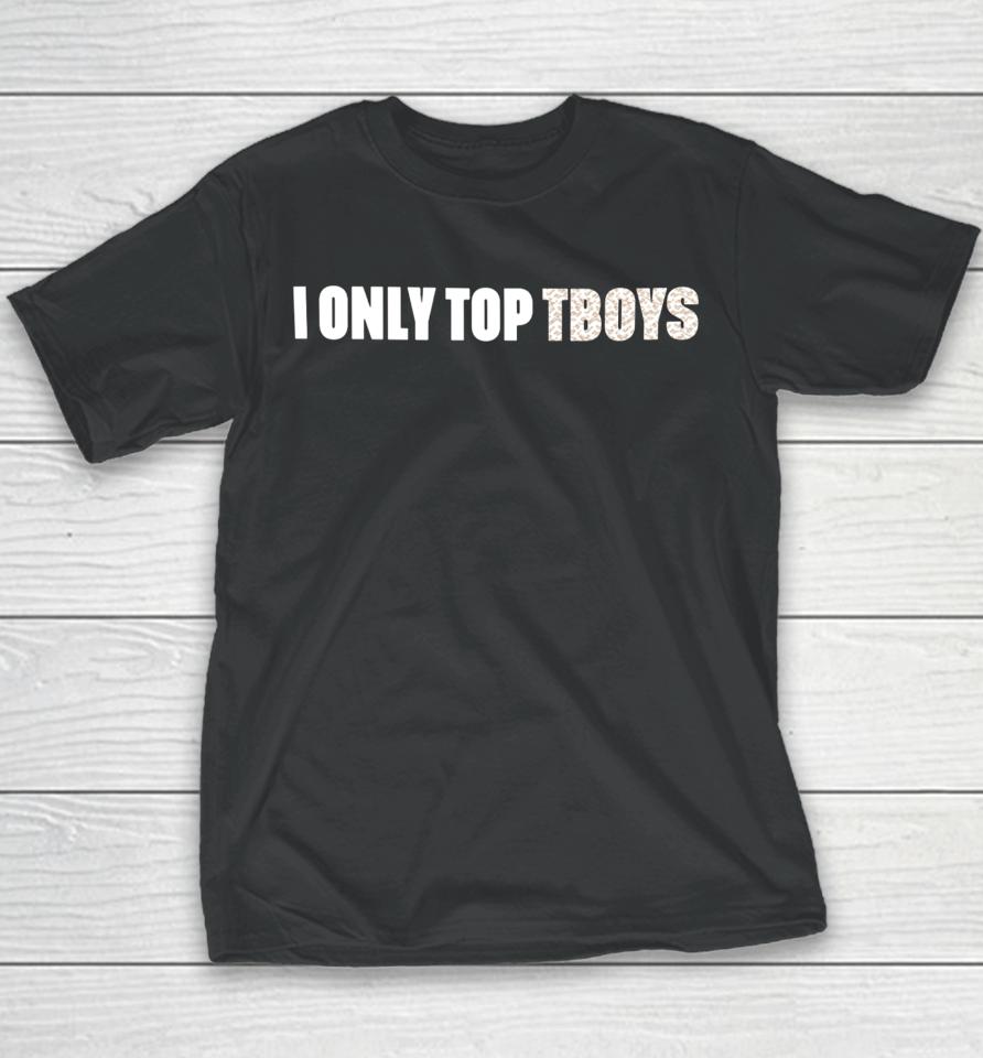 Amanda Tori Meating Wearing I Only Top Tboys Youth T-Shirt