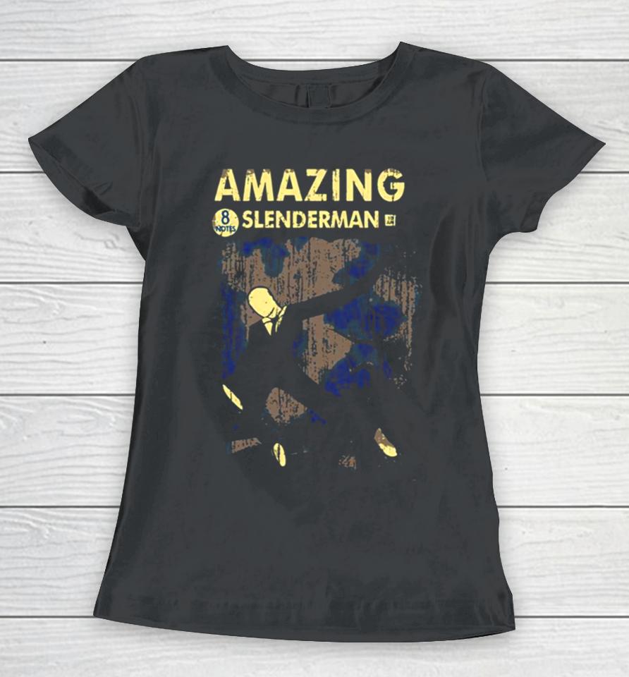 Amazing Slenderman Halloween Women T-Shirt
