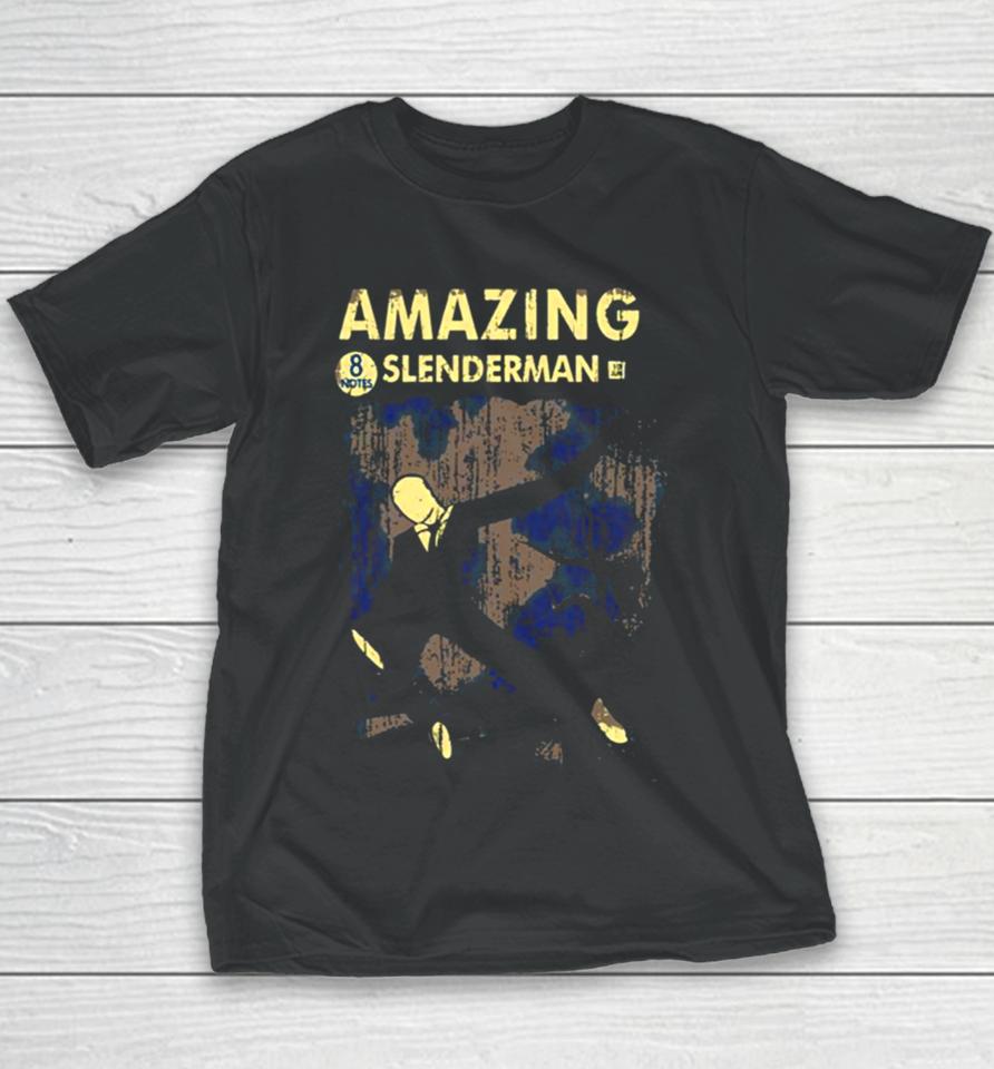 Amazing Slenderman Halloween Youth T-Shirt