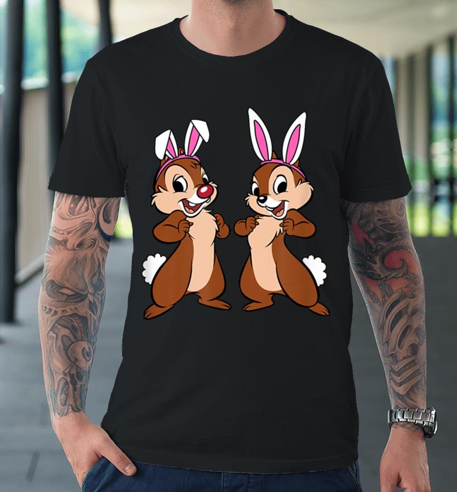 Amazon Essentials Disney Chip ‘N’ Dale Spring Easter Bunny Ears Premium T-Shirt