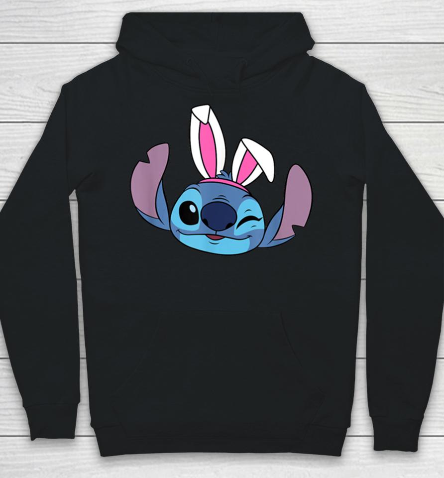 Amazon Essentials Disney Stitch Winking Spring Easter Bunny Ears Hoodie