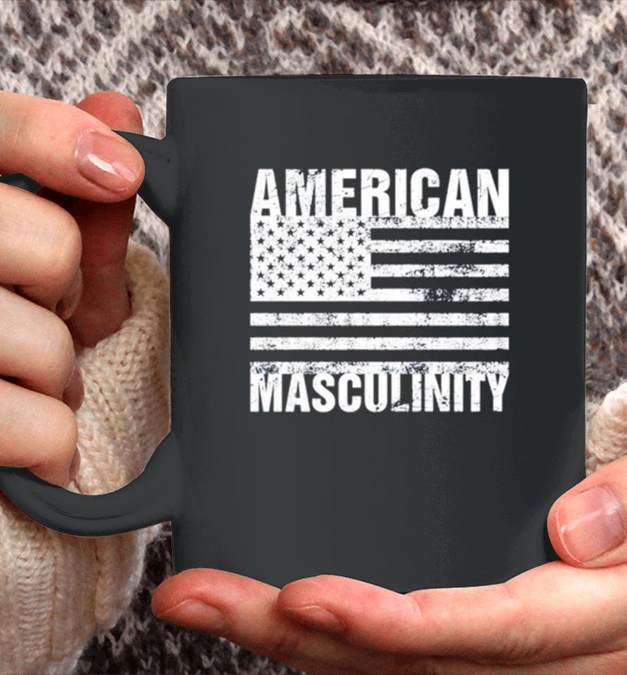 American Masculinity Usa Flag Coffee Mug