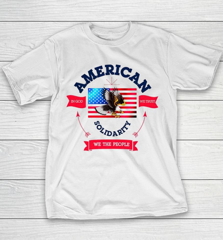American Solidarity We The People Youth T-Shirt