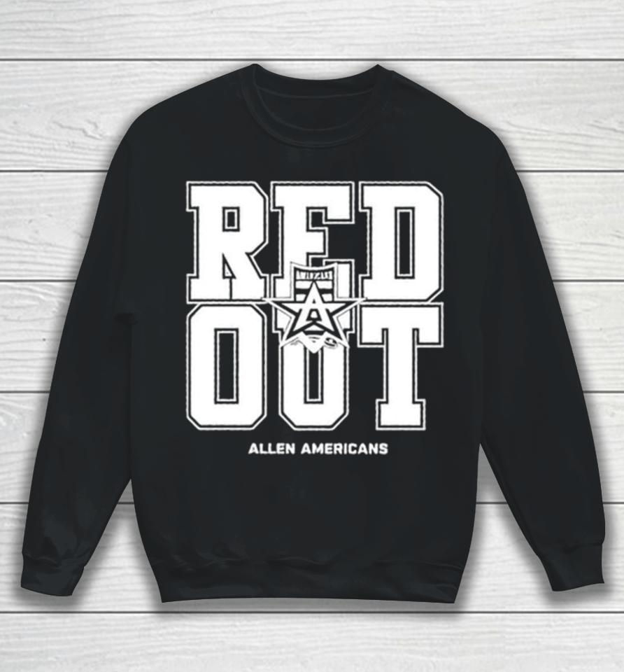 Americans Professional Hockey Red Out Sweatshirt