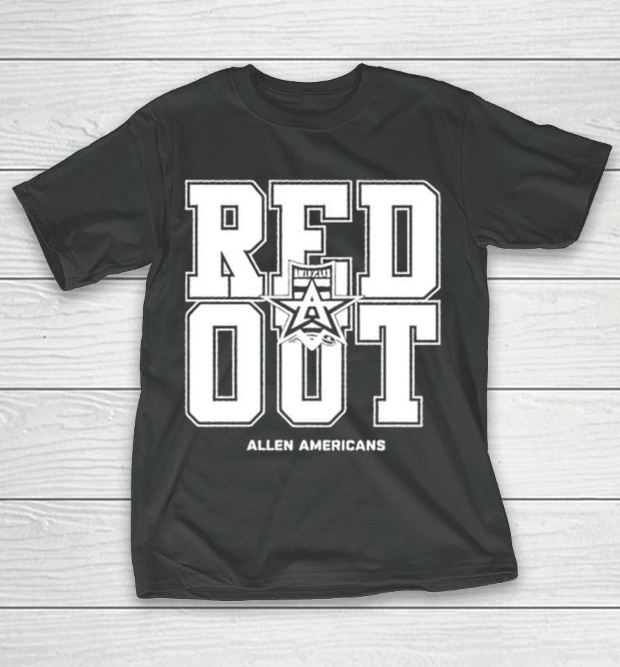 Americans Professional Hockey Red Out T-Shirt