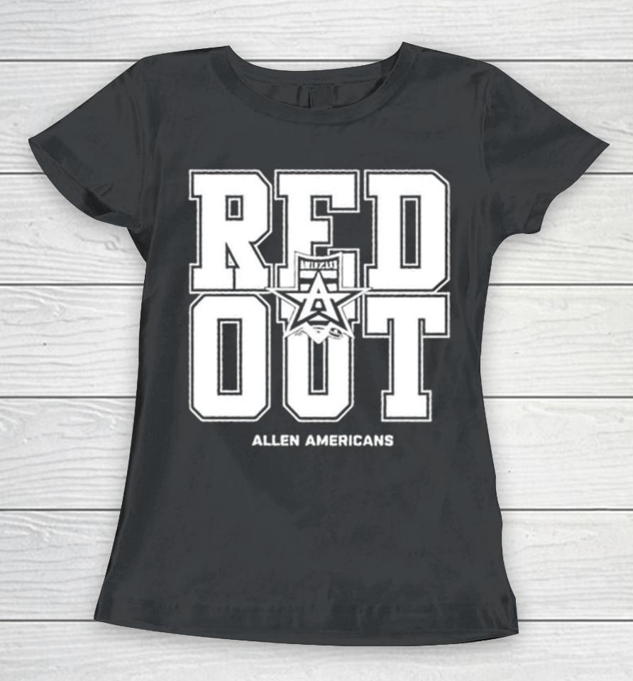 Americans Professional Hockey Red Out Women T-Shirt