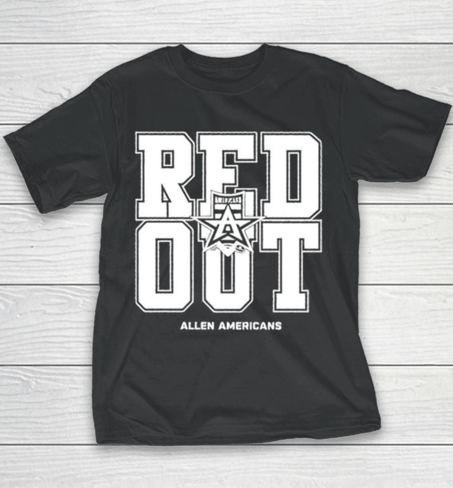 Americans Professional Hockey Red Out Youth T-Shirt