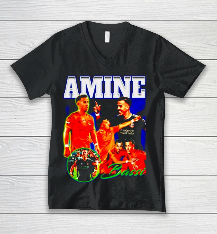 Amine Bassi Bootleg Unisex V-Neck T-Shirt