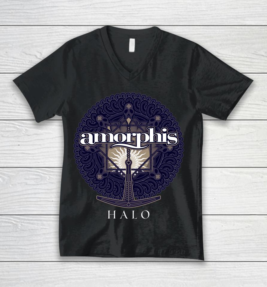 Amorphis Halo Unisex V-Neck T-Shirt