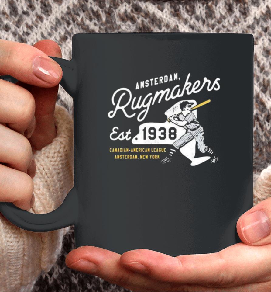 Amsterdam Rugmakers New York Vintage Defunct Baseball Teams Coffee Mug
