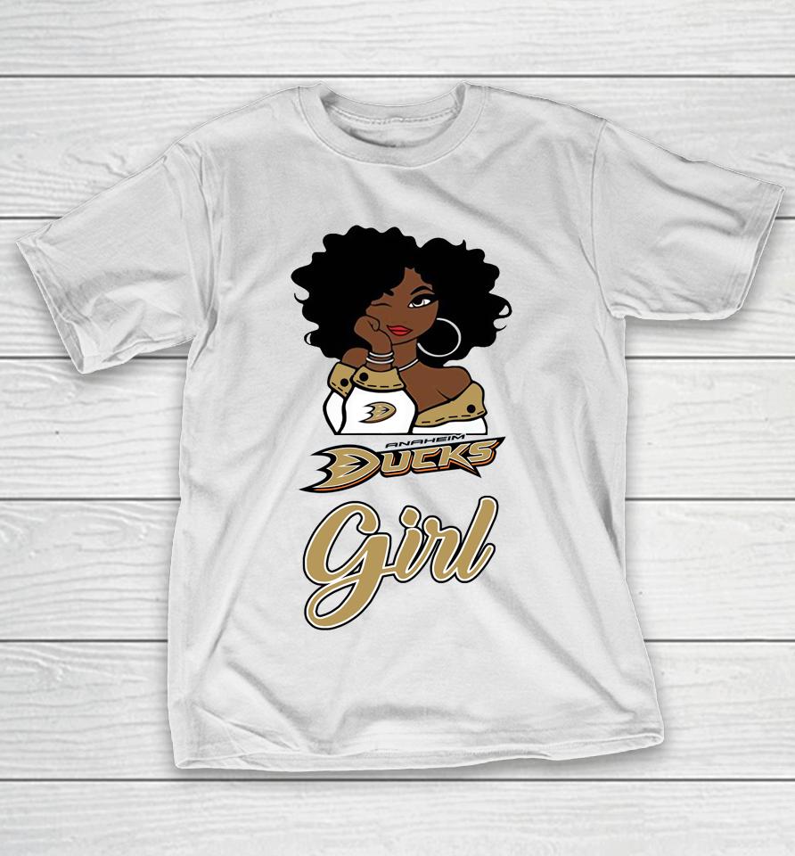 Anaheim Ducks Girl Nhl T-Shirt