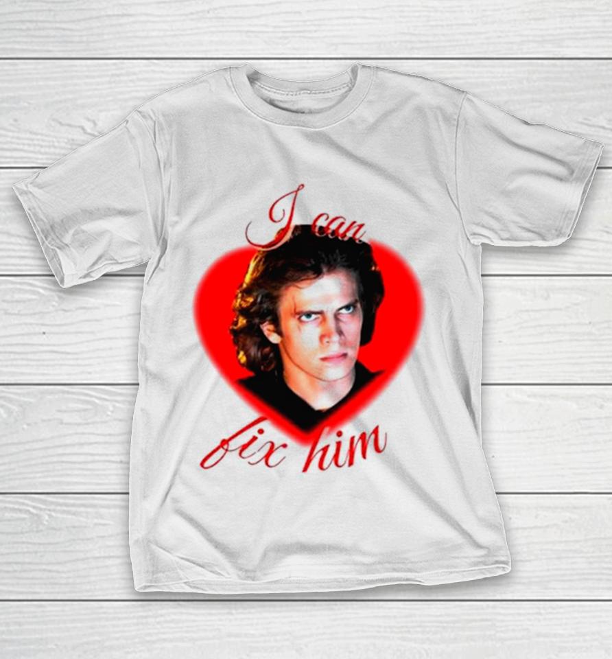 Anakin Skywalker I Can Fix Him Heart T-Shirt