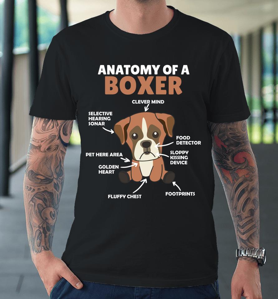 Anatomy Of A Boxer Premium T-Shirt